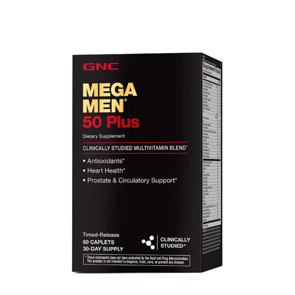 GNC-Mega-Men50+-60Caps