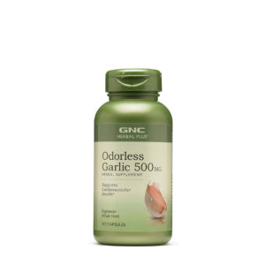 GNC Herbal Plus Odorless Garlic 500mg (100 Cápsulas)
