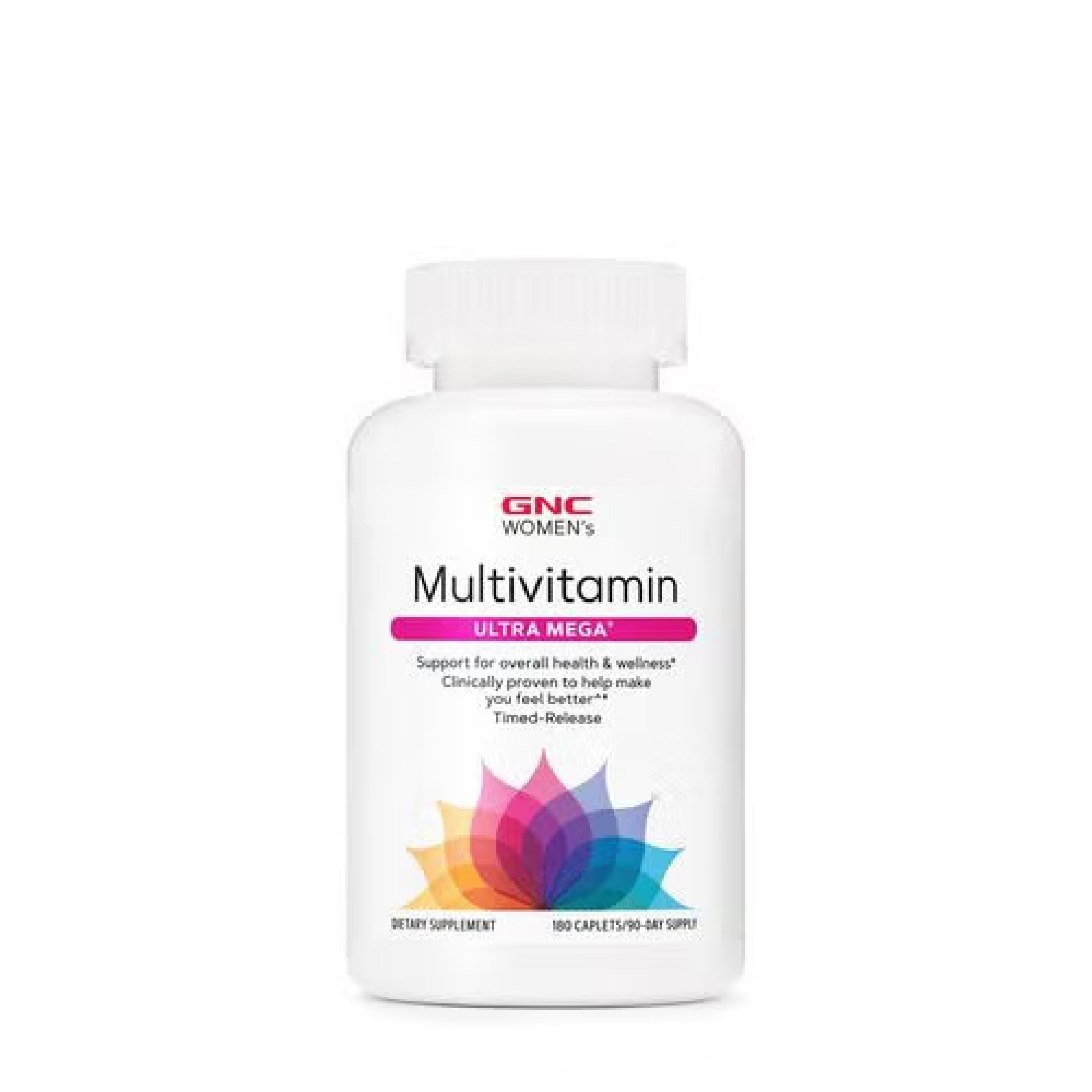 GNC Multivitamínico para Mujer Ultra Mega (180 Cápsulas)