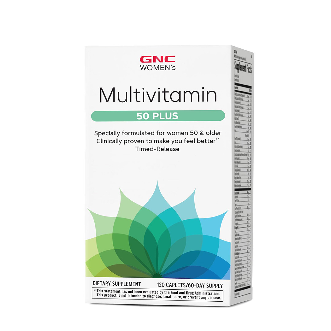 GNC Multivitamínico para Mujer 50 Plus (120 Cápsulas)