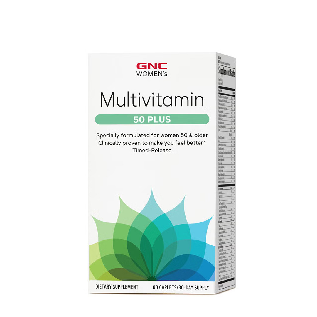 GNC Multivitamínico para Mujer 50 Plus (60 Cápsulas)