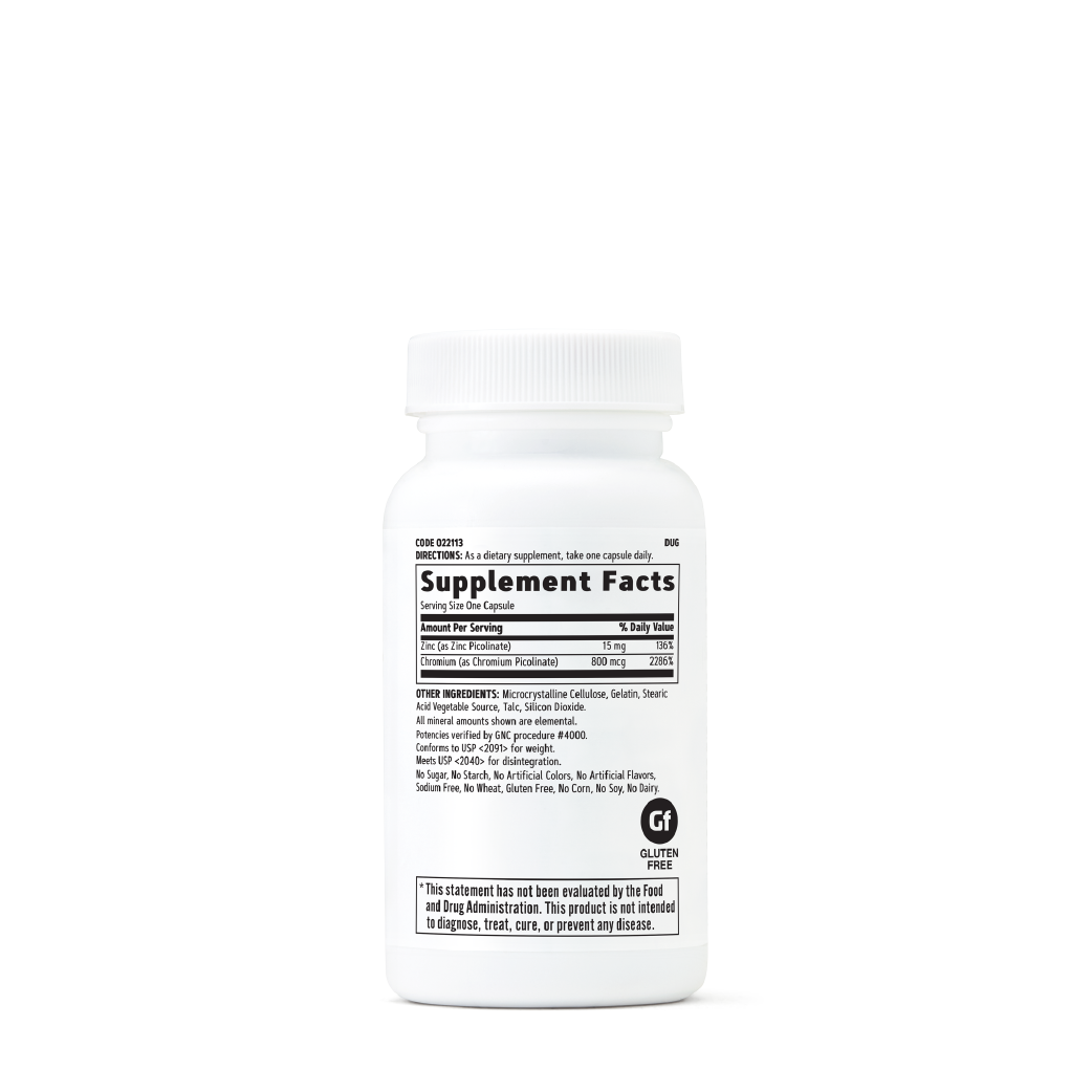 GNC Ultra Chromium Picolinate 800mg (60 Tabletas) - GNC Ecuador