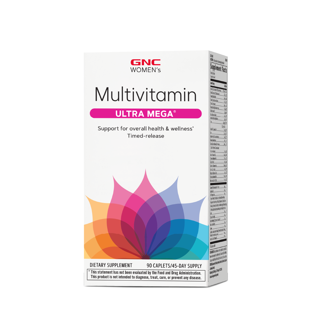 GNC Multivitamínico para Mujer Ultra Mega (90 Cápsulas)
