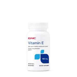 GNC Vitamin E 400mg (100 Cápsulas Blandas)