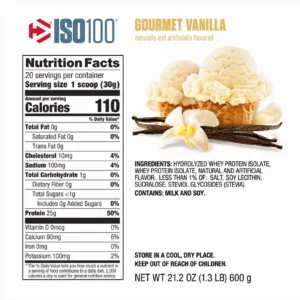 ISO 100 WHEY PROTEIN ISOLATE 20 servings - Image 5