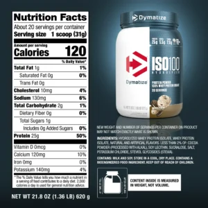 ISO 100 WHEY PROTEIN ISOLATE 20 servings - Image 4
