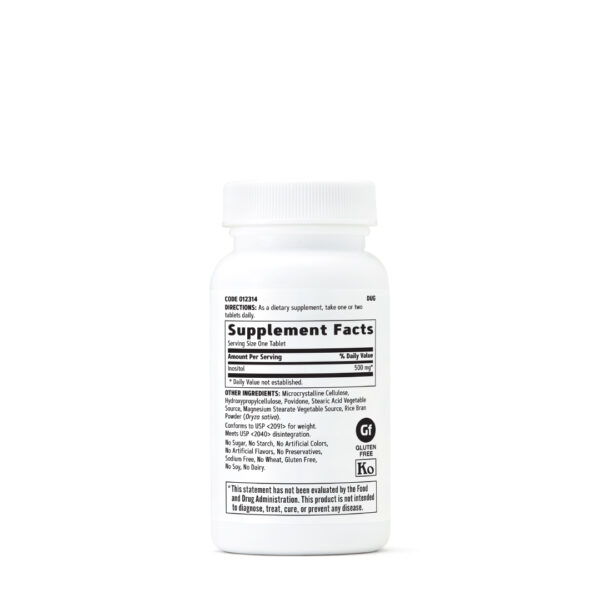 GNC Inositol 500mg 100 vegetarian tablets - GNC Ecuador