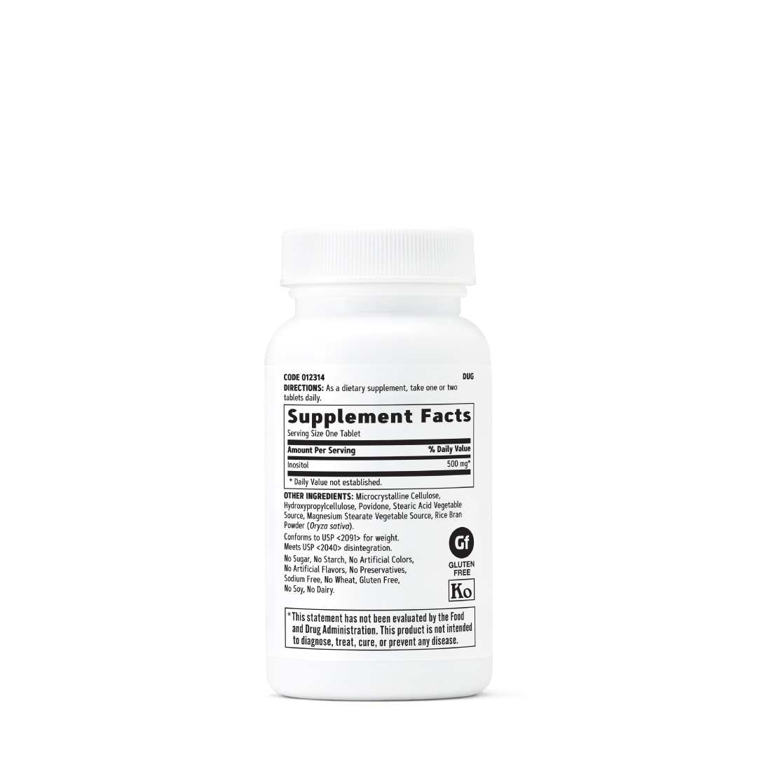 GNC Inositol 500mg 100 vegetarian tablets - GNC Ecuador