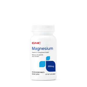 GNC Magnesium 250mg 90 capsules - GNC Ecuador